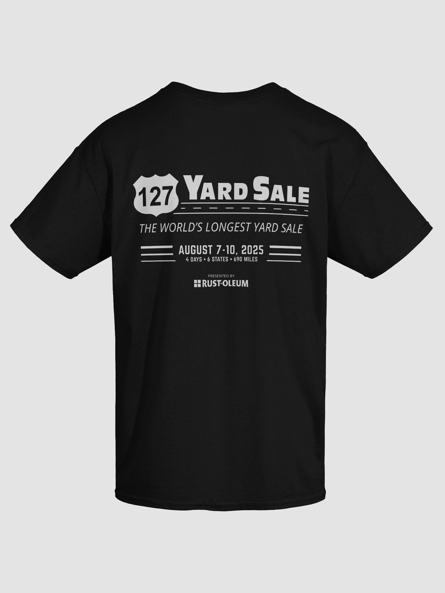 127 Yard Sale (2025) Vintage - Gildan Heavyweight T-Shirt - Black product image (5)