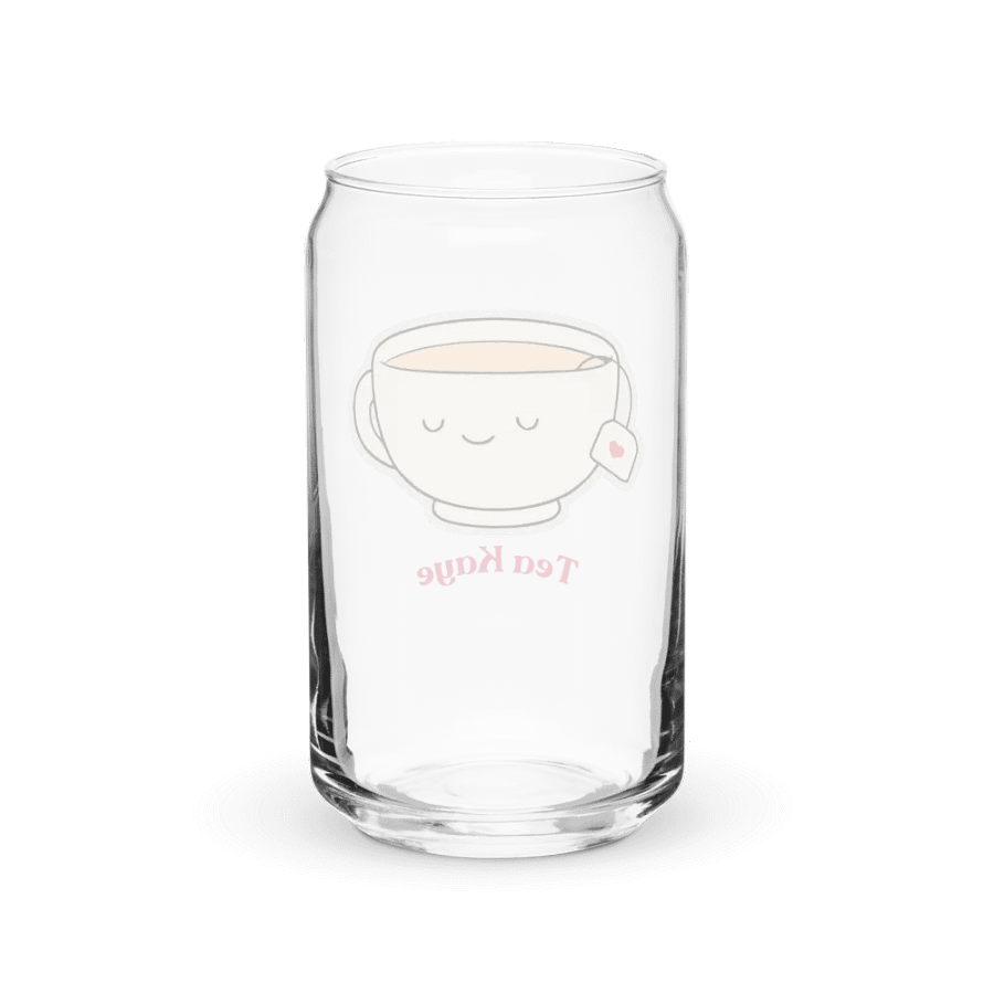 Tea Cup Iced Coffee Glass product image (8)