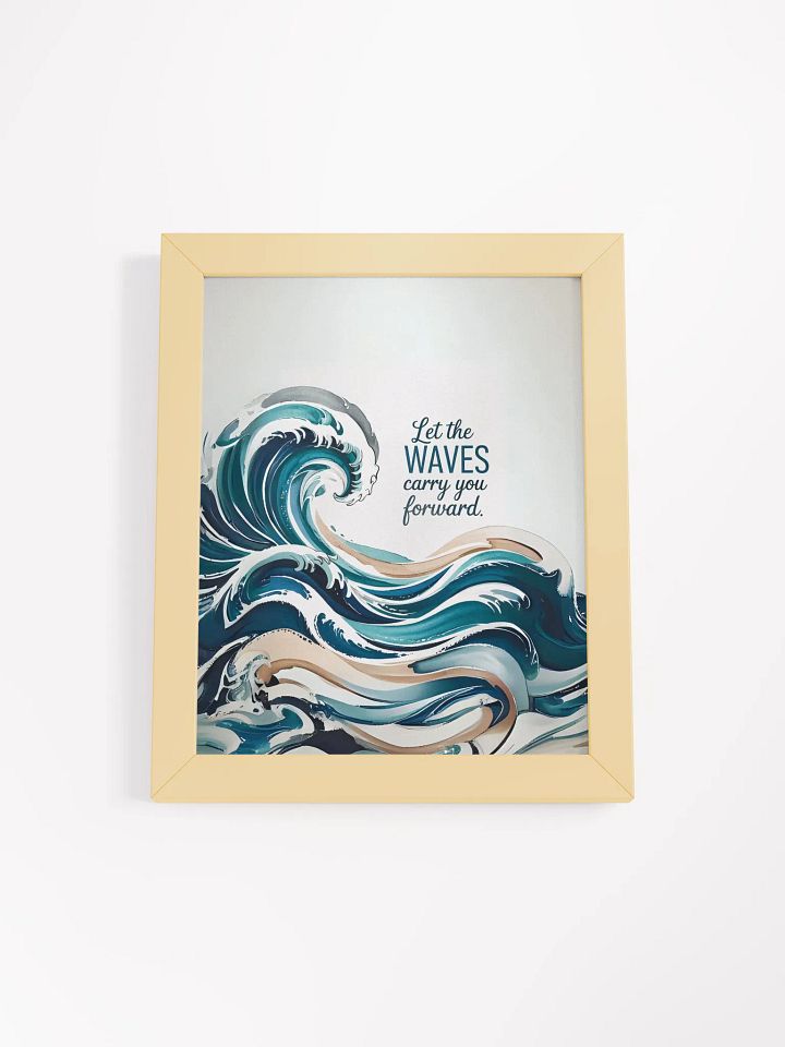 Ethereal Waves Framed Art Poster product image (22)