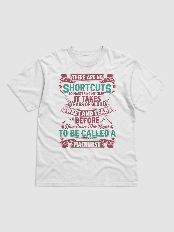 Machinists Don't Take Shortcuts product image (1)
