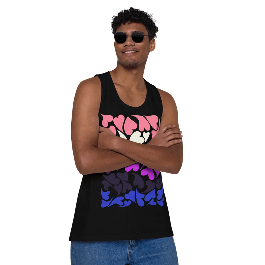 Nestled PRIDE Genderfluid Tank Top product image (10)
