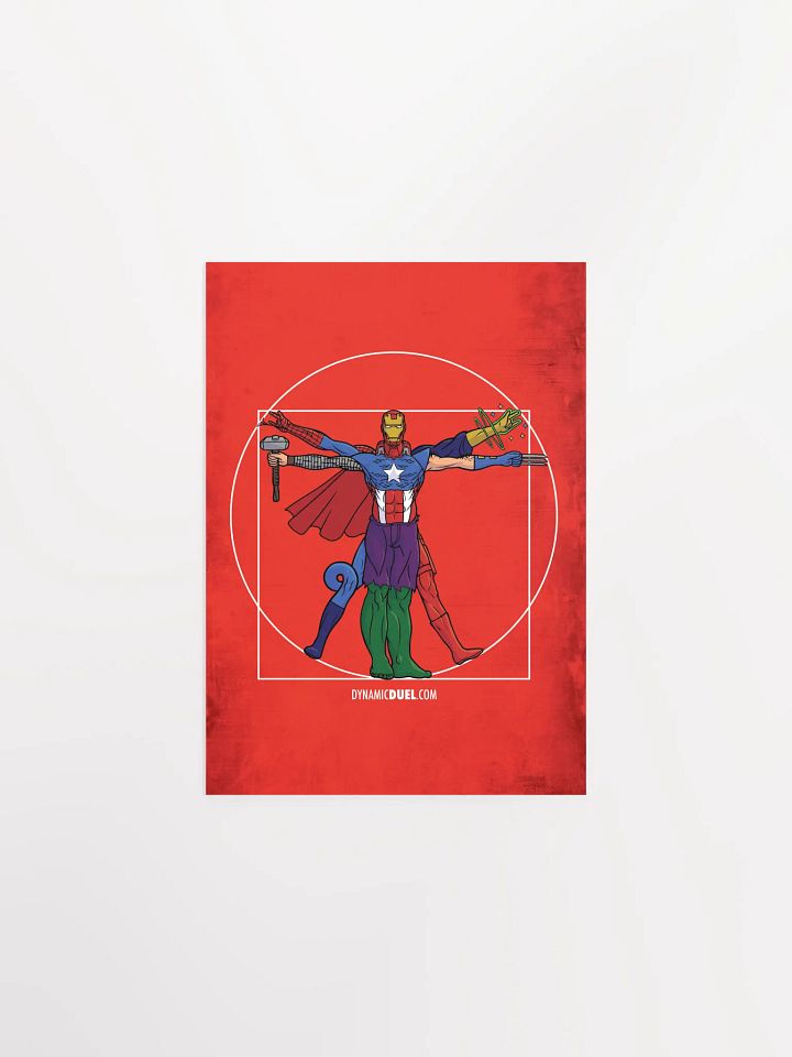 Marvel Vitruvian Poster - Male Poster product image (1)