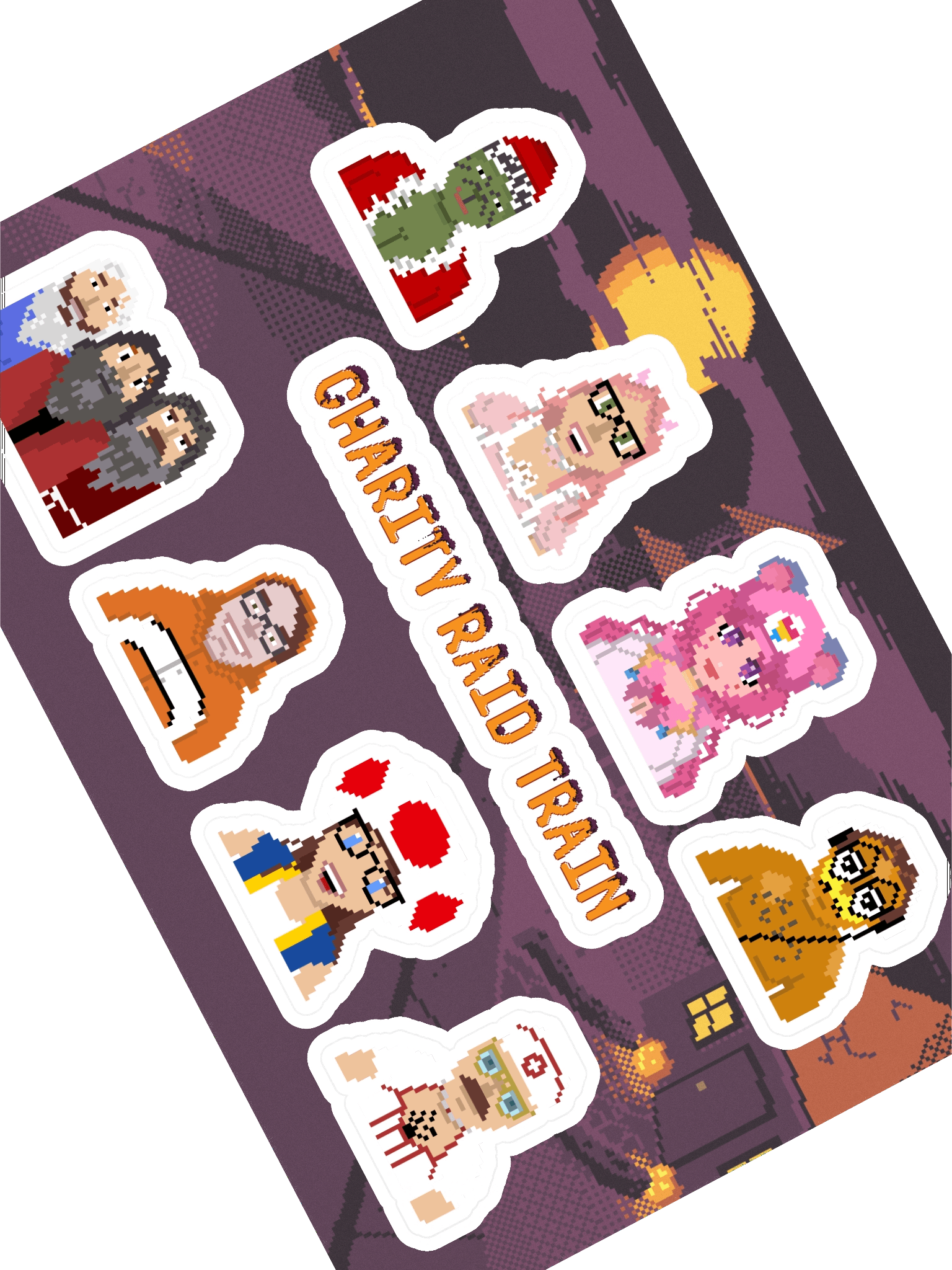 Pixel Art CRT Characters product image (1)