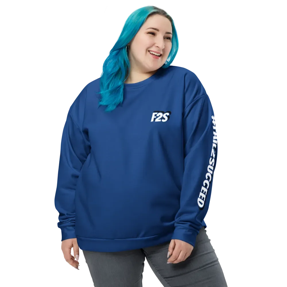 F2S (Failures dont break me, Create me Blue&W) product image (6)