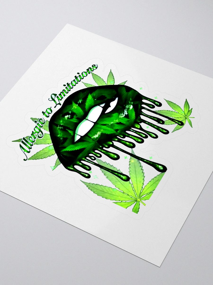 "Allergic to Limitations" Stickers – KingMafiaGaming product image (3)
