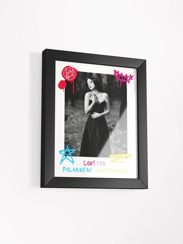Framed Goth Graffiti Print product image (43)