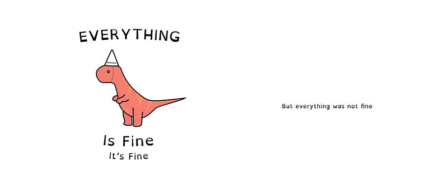 But everything was not fine - Mug product image (3)