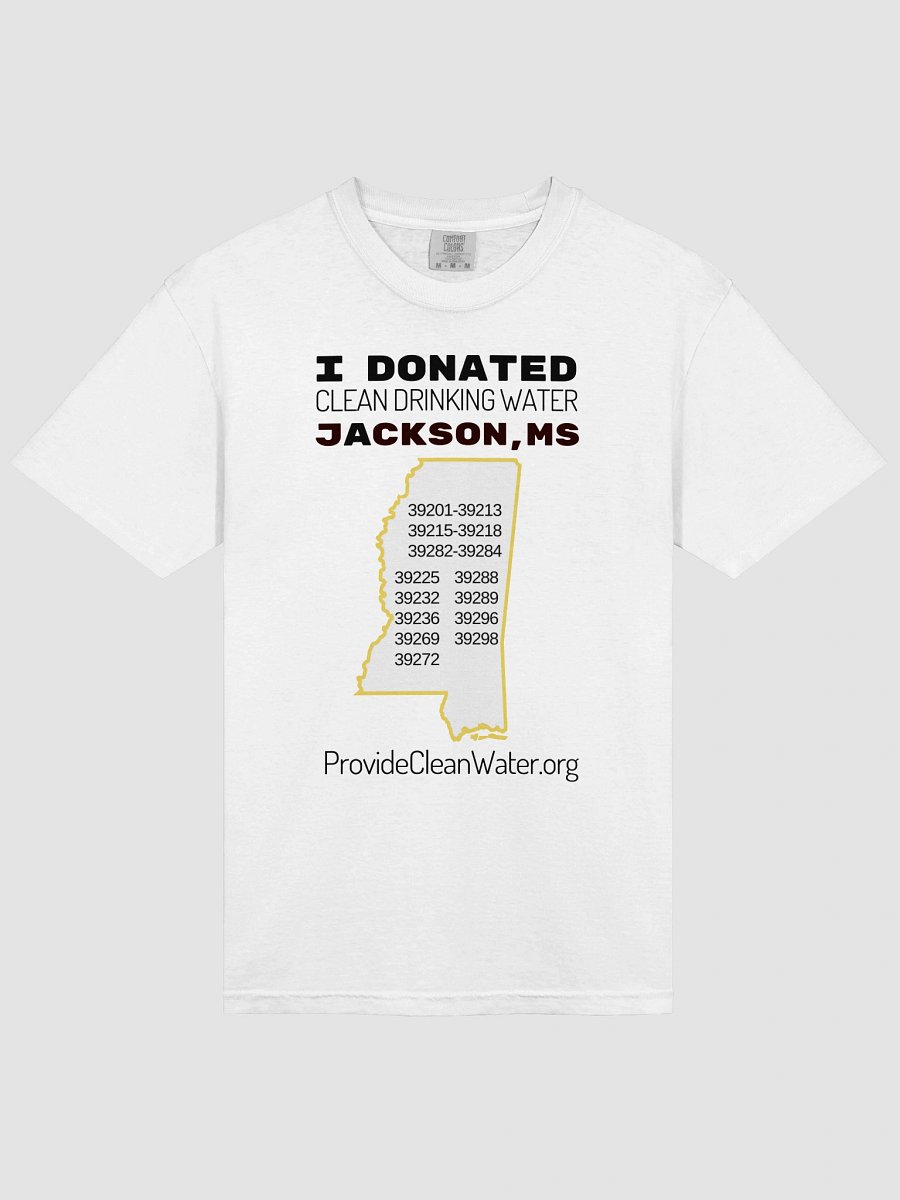 I Donated Jackson, MS T-Shirt product image (3)
