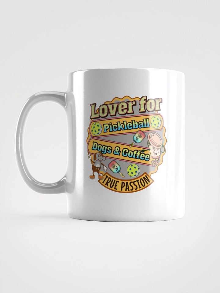 Lover for Pickleball Dogs And Coffee True Passion Mug product image (1)
