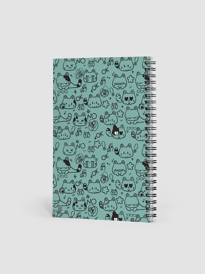 Cat Doodles - Spiral Notebook product image (2)