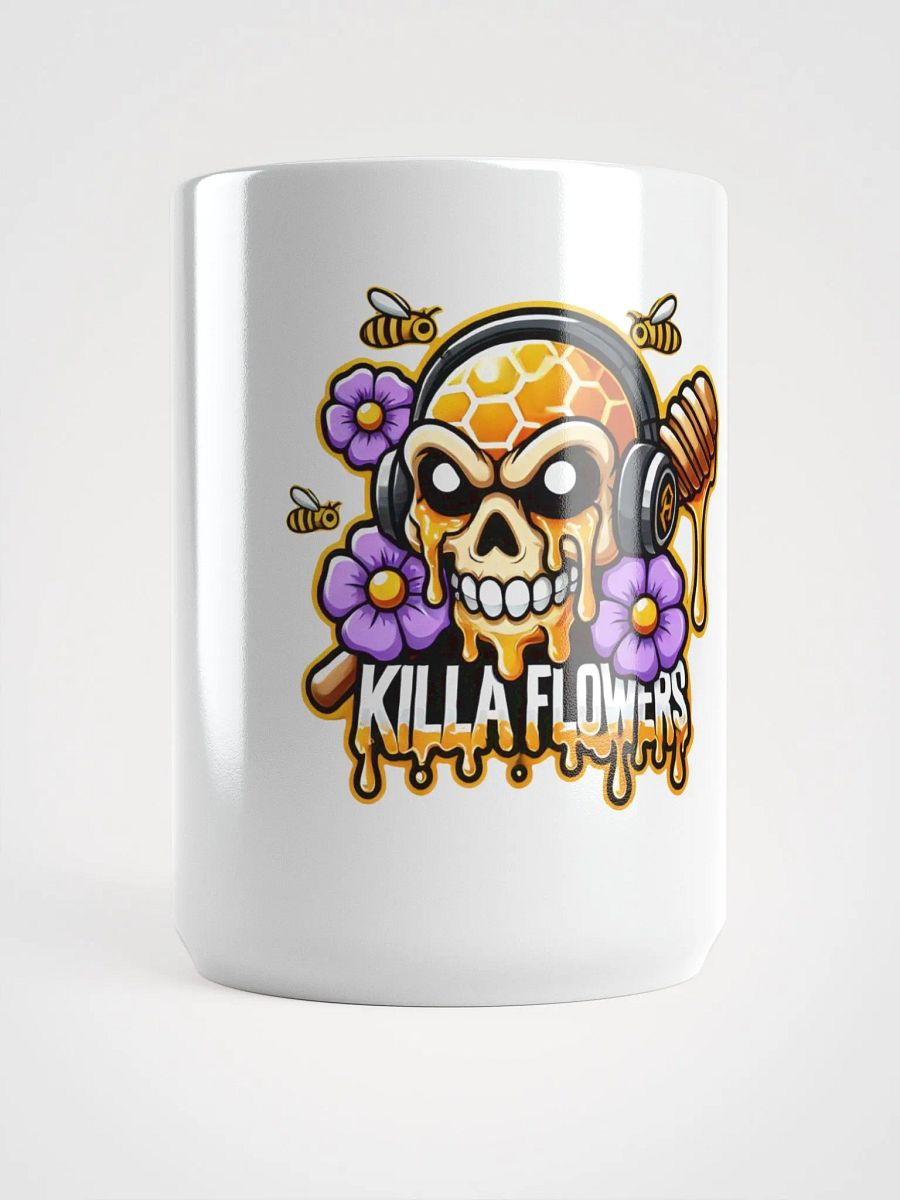 JFLOWERS+KILLA_EMILY=KILLA FLOWERS LOGO COFFEE MUG product image (5)