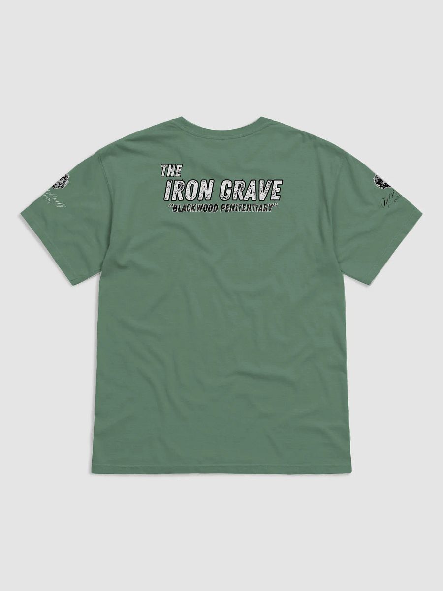 The Iron Grave - Blackwood Penitentiary - The Screamer - White Logo T-Shirt product image (22)
