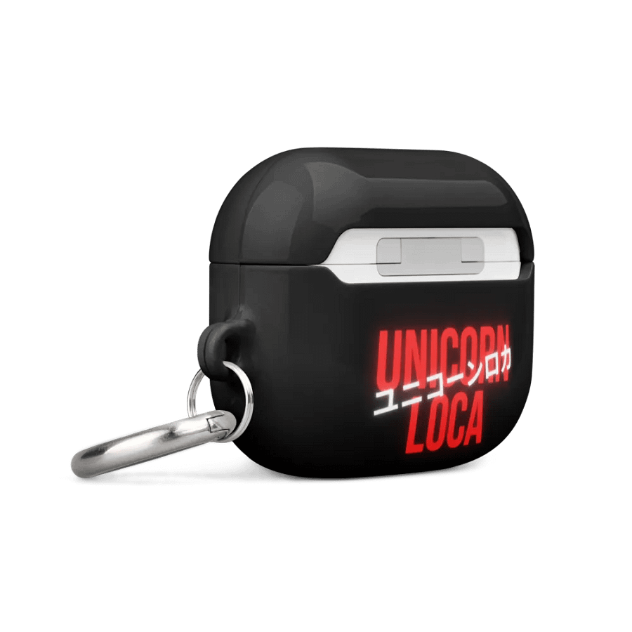 UNICORN LOCA Glitch All-Over Print AirPods® Case product image (4)