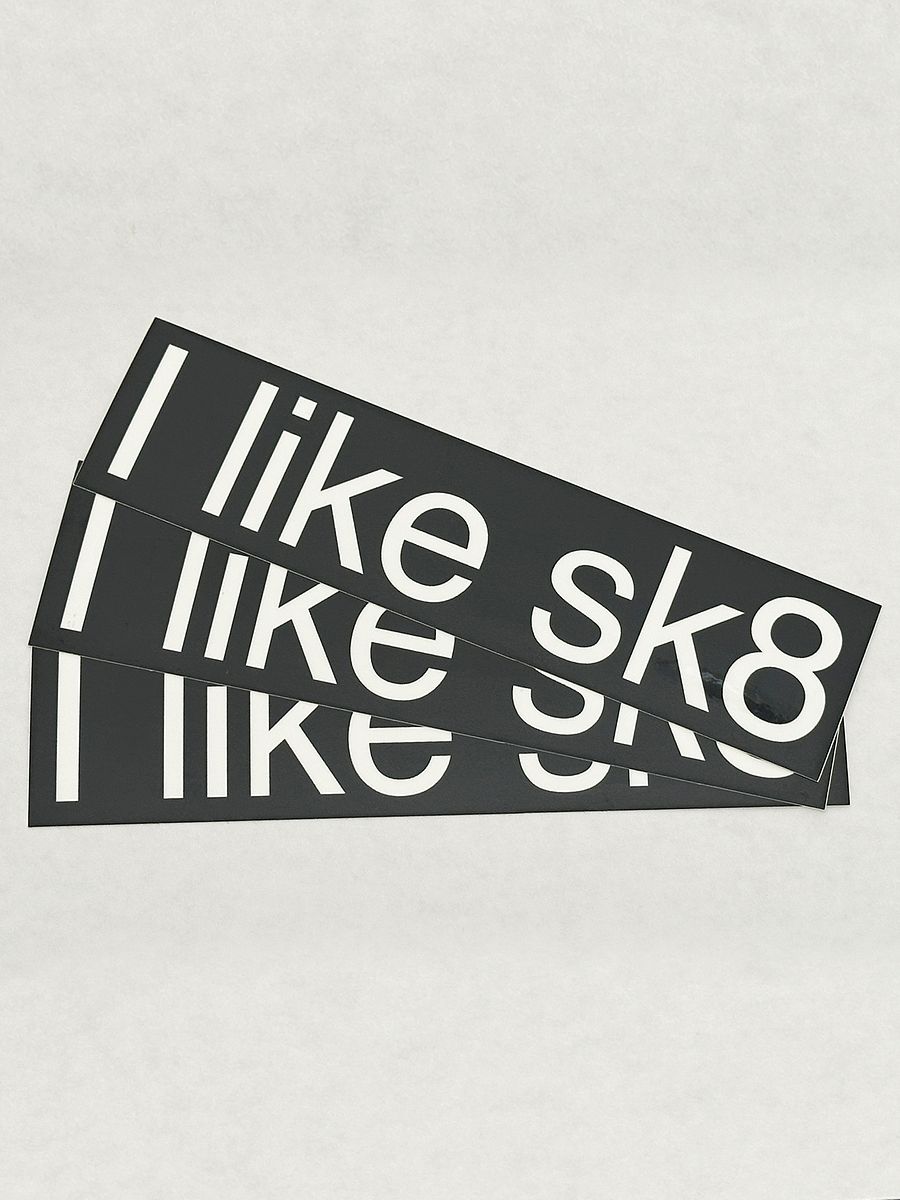 I like sk8 Stickers (3 pack) product image (2)