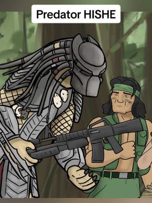 get to the choppa #predator #animation #cartoon #fyp 