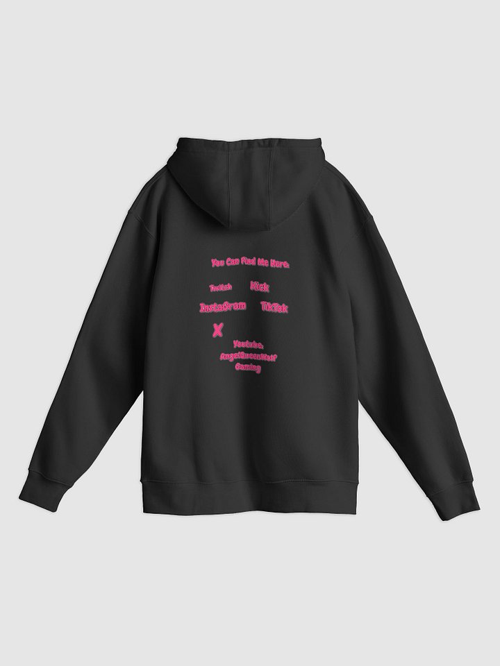 AngelQueenWolf Premium Hoodie - Crowned Wolf Design product image (2)