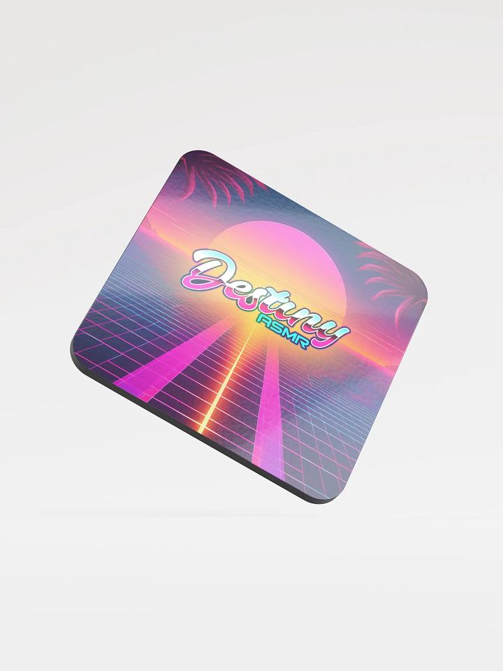 ASMR Destiny Neon Sunset Coaster product image (1)