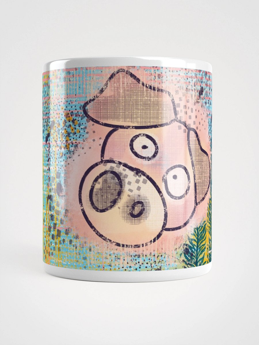 Funny Hand Drawn Cartoon Pig Mug product image (1)