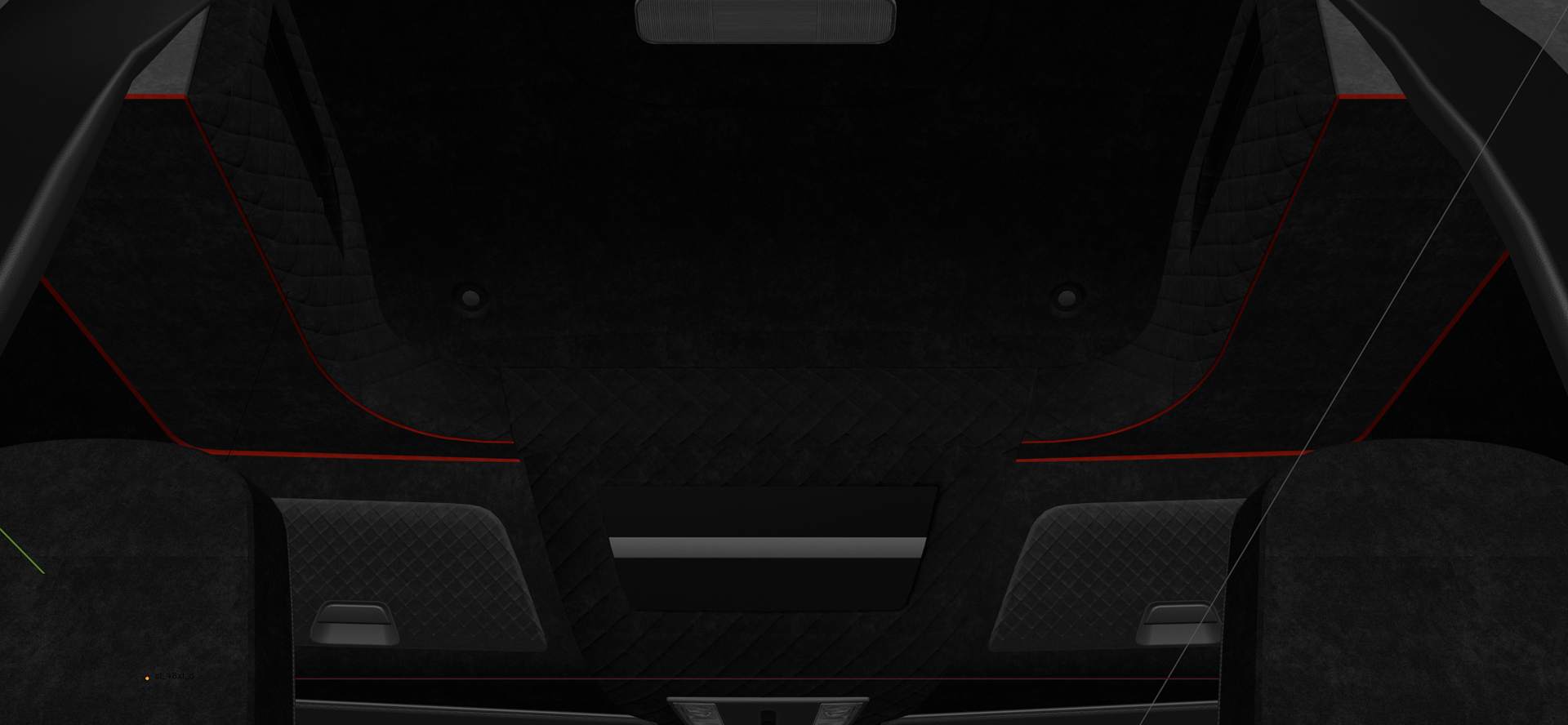 [CasG5-EWI_2] Freightliner Cascadia 2024 (Gen5) SL48- EnioWorkshop Interior Black product image (2)