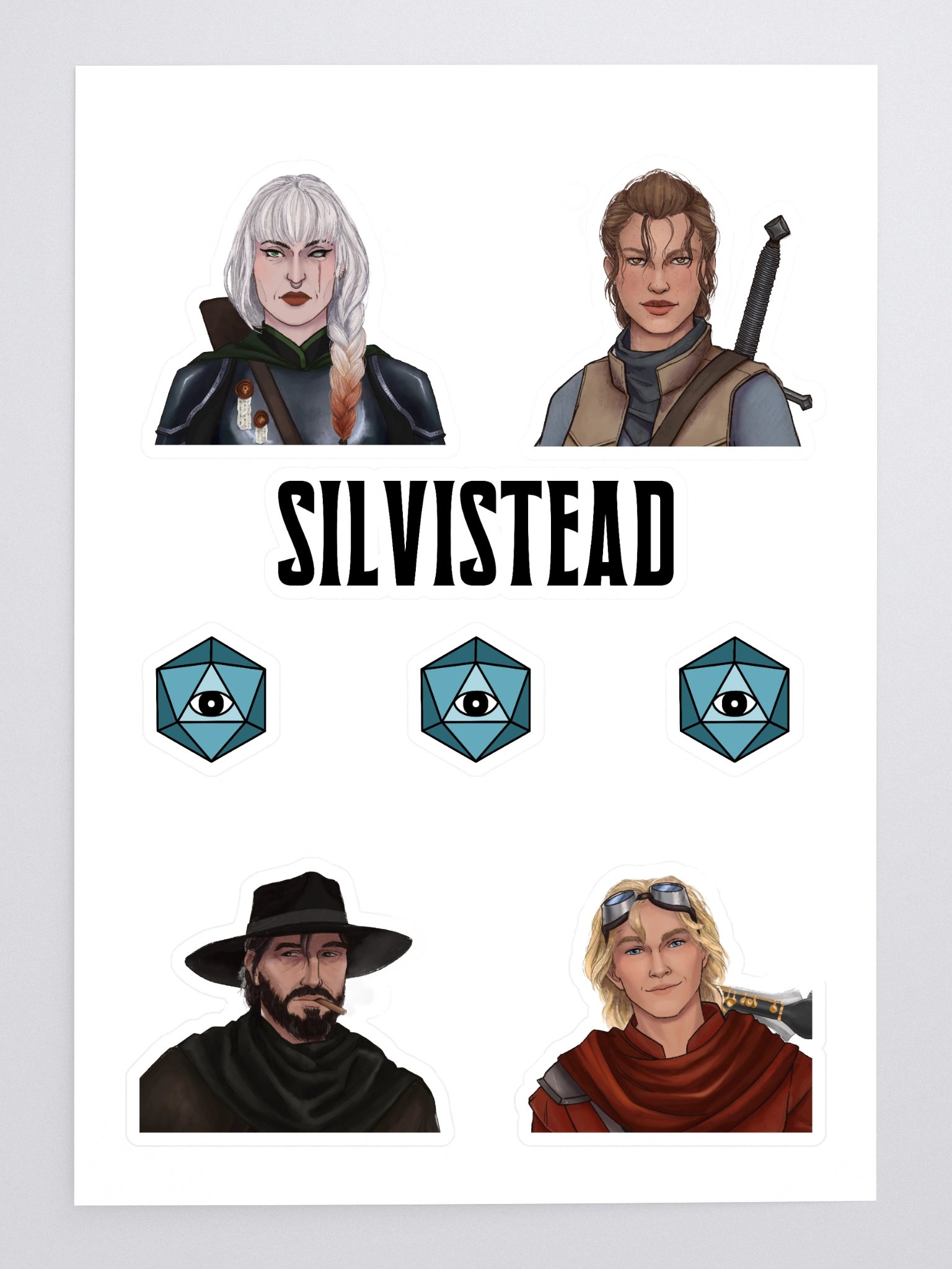 Silvistead Sticker Sheet product image (3)