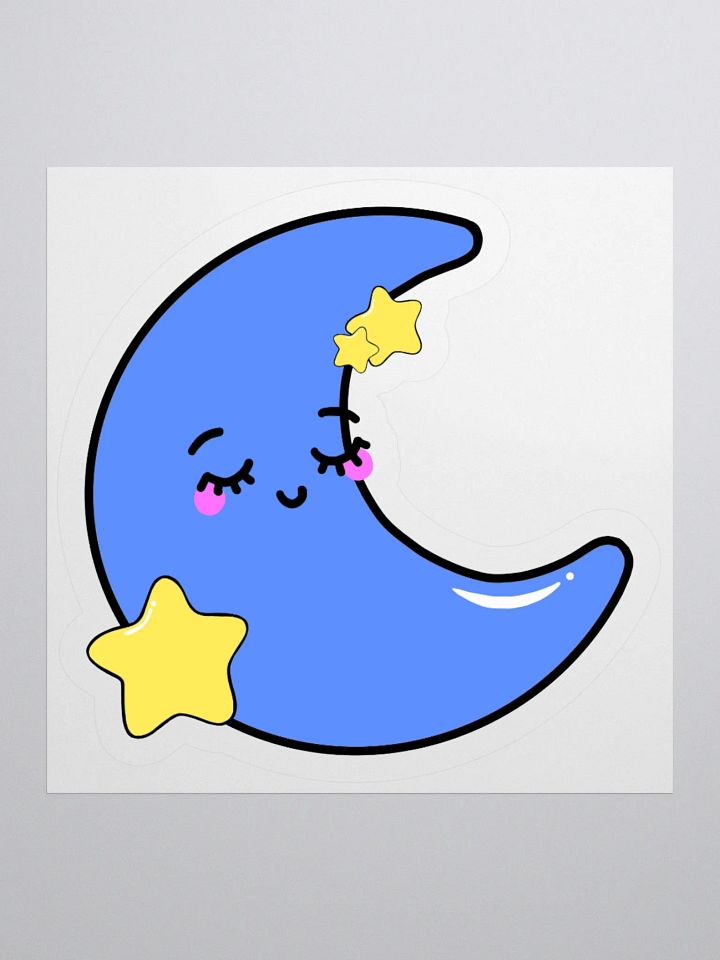 BLUE MOON STICKER product image (1)