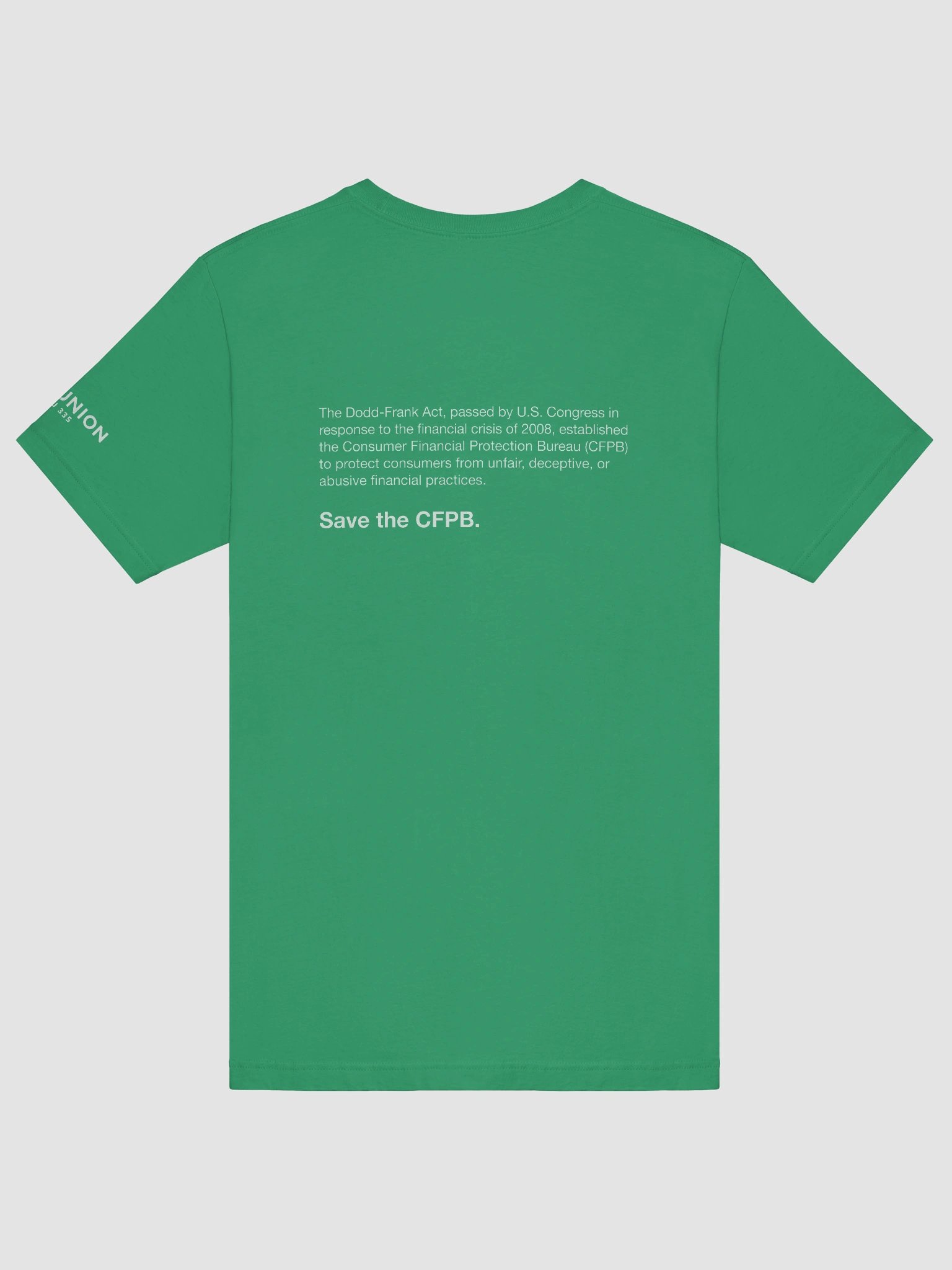 Dodd-Frank Is Pretty Great T-shirt (White) product image (60)