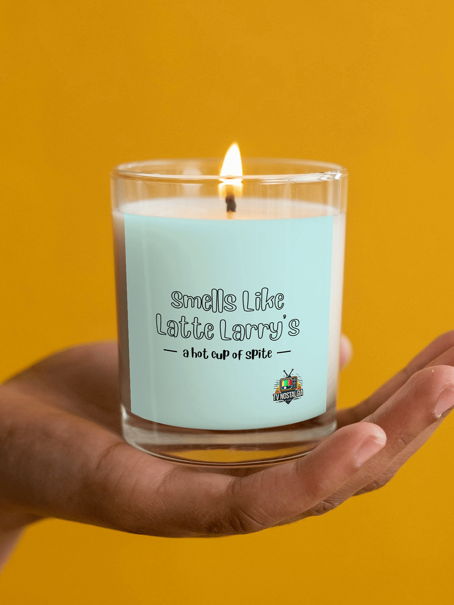 Smells Like Latte Larry's Candle product image (3)
