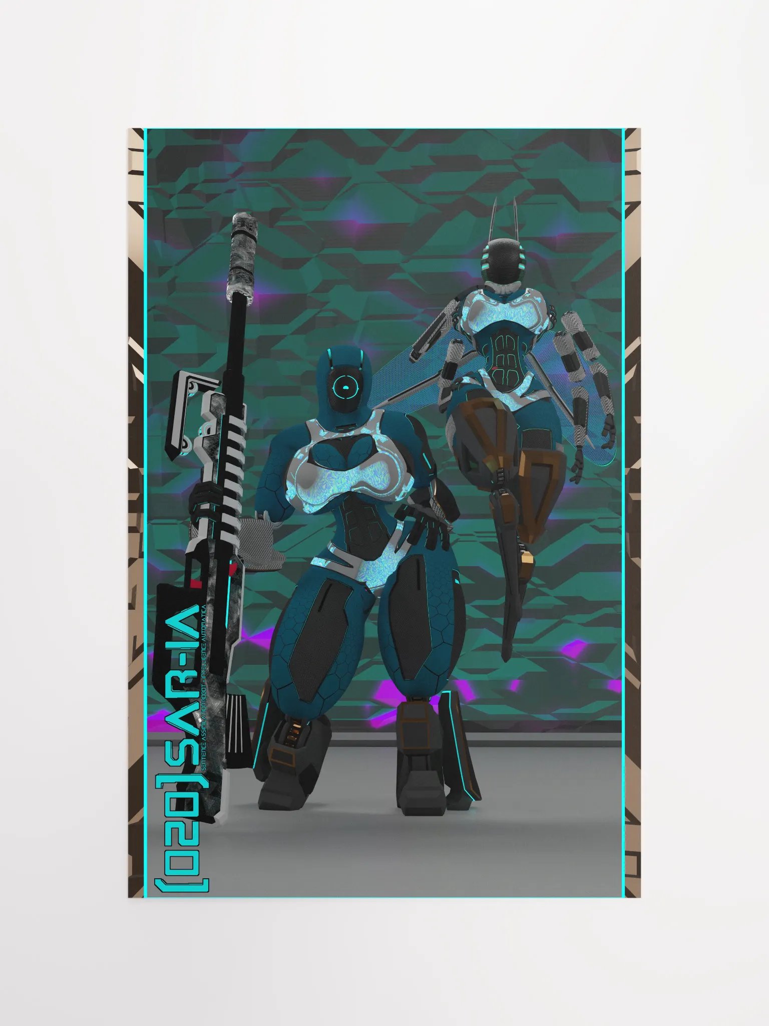COBALT x CEL-B PINUP POSTER product image (10)