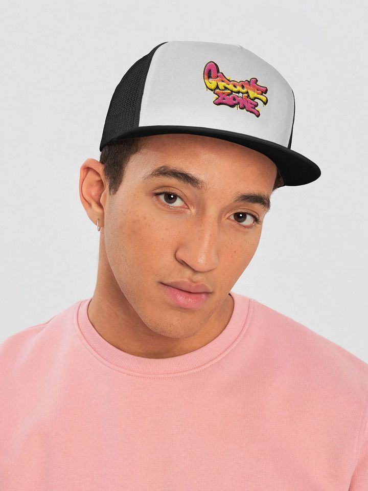 [GrooveZone] Trucker Hat -Two Tone or Solid product image (2)
