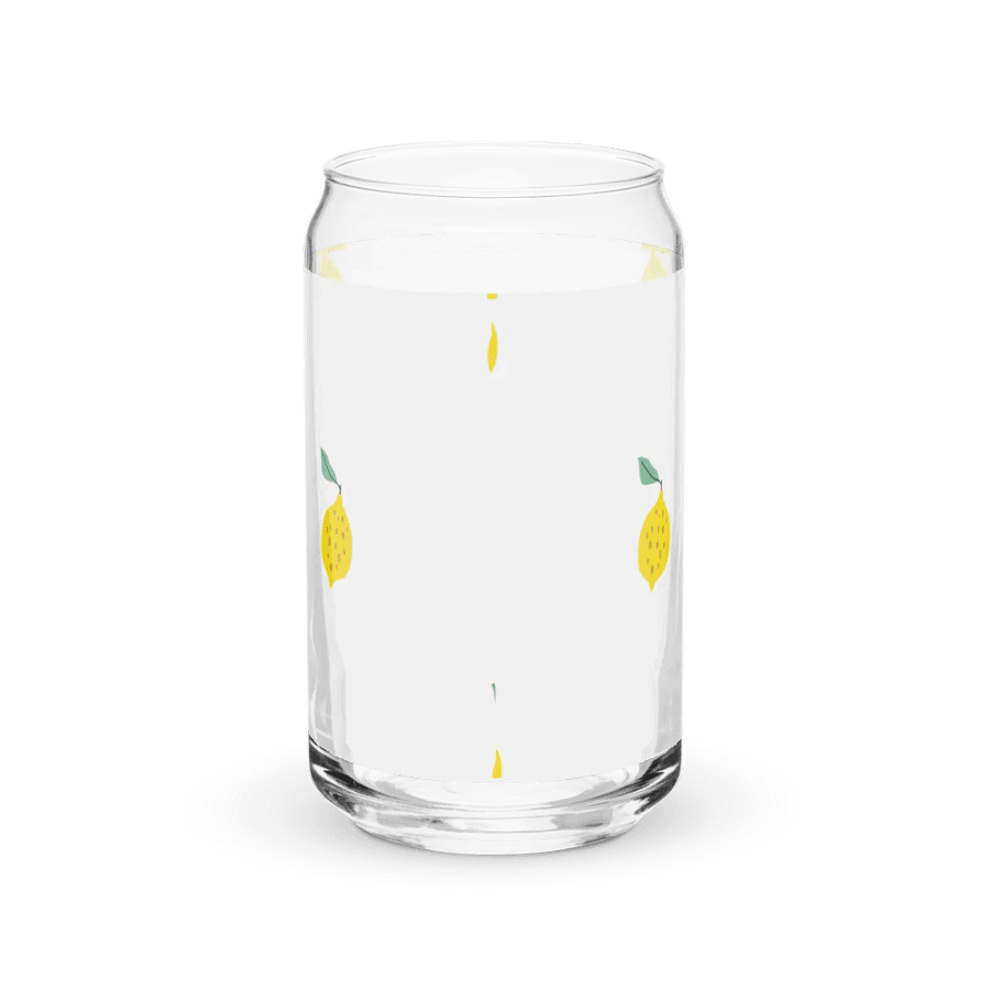 Lemon Zest Can-Shaped Glass product image (6)
