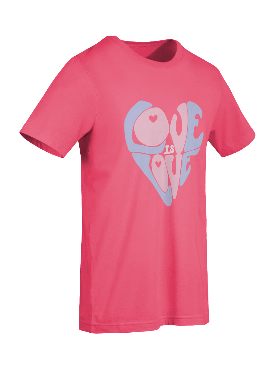 Transgender Love is Love big print tee product image (9)