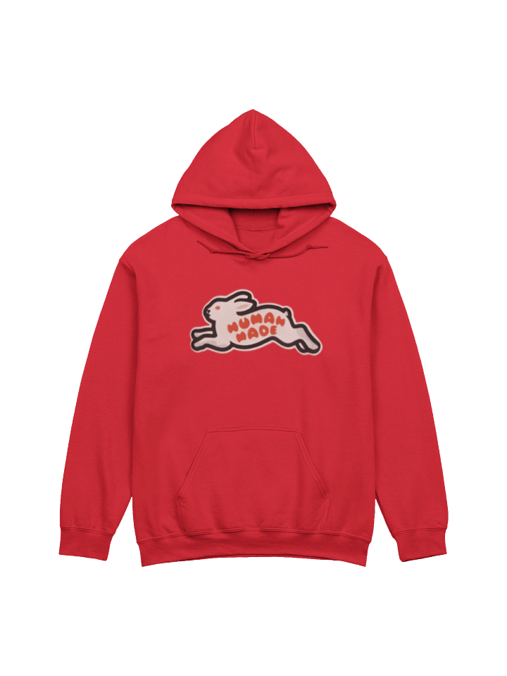 Human Made Rabbit Oversized Pullover Red Hoodie product image (1)