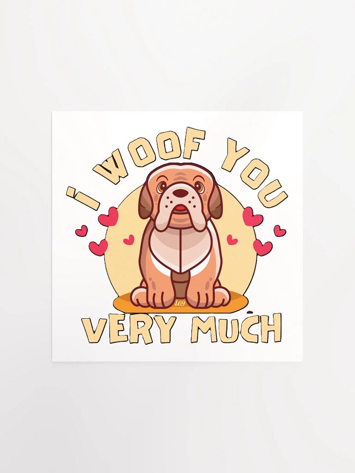I WOOF YOU VERY MUCH product image (4)