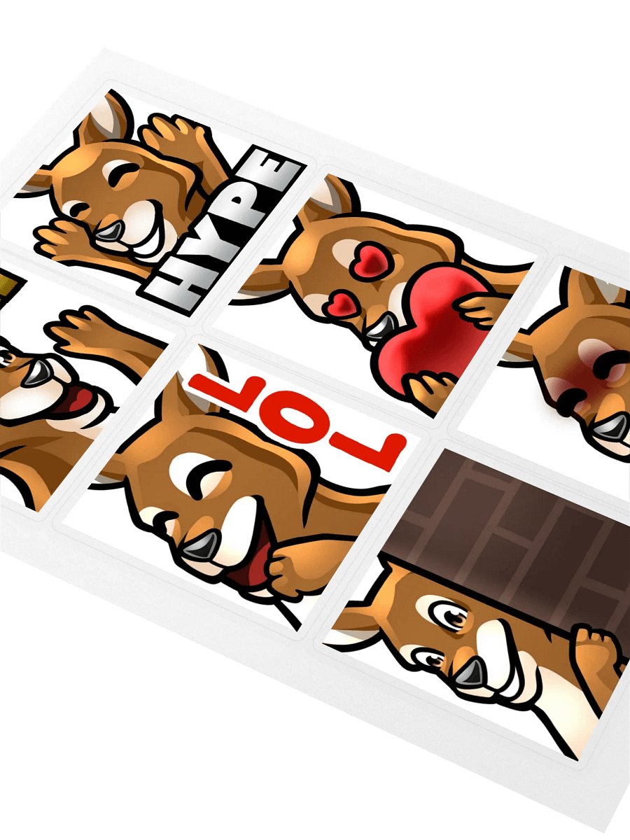 Emote Sticker Pack 2 product image (2)