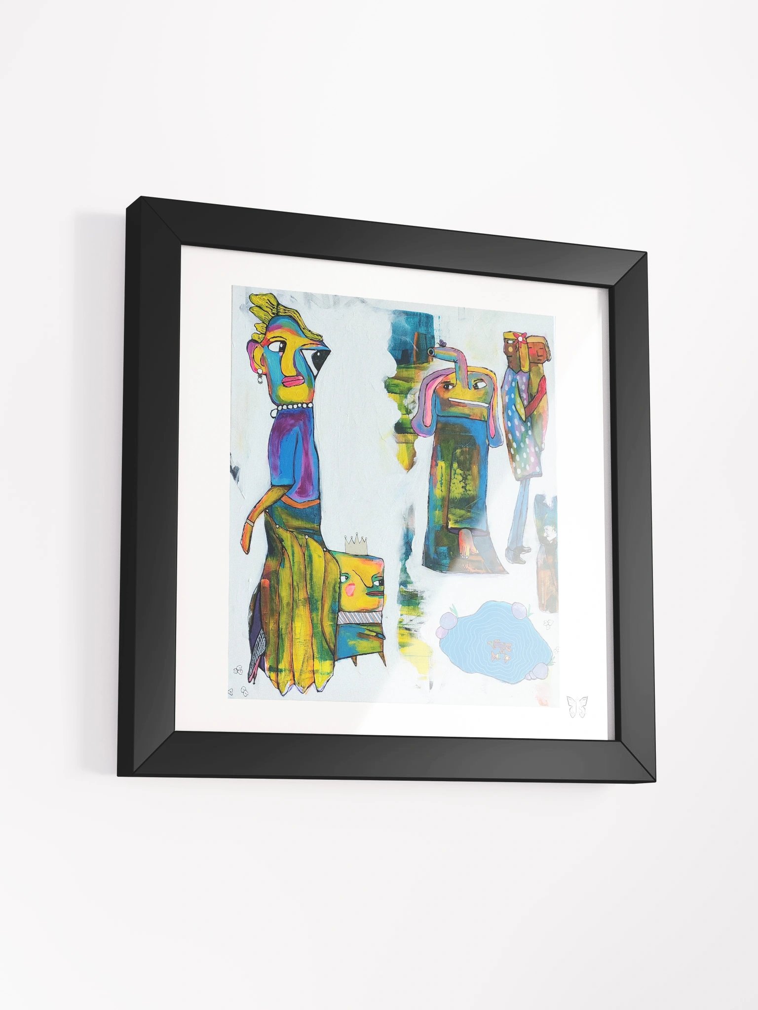 We Must Find Trust Without Judgement Framed Art Print product image (7)