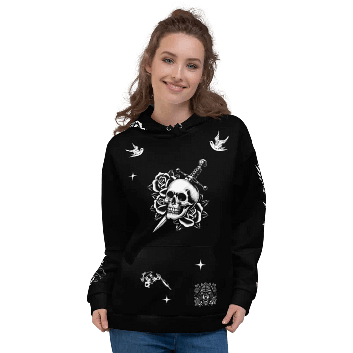 FOYO Old School tattoo prints Hoddie product image (2)