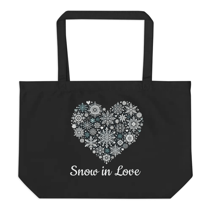 Snow in Love Tote Bag - Valentine's Day 2025 product image (2)