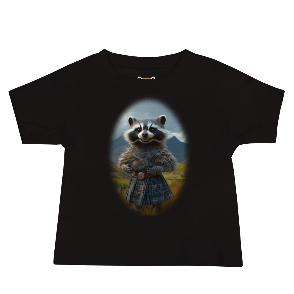 Highland Raccoon Baby Tee product image (2)