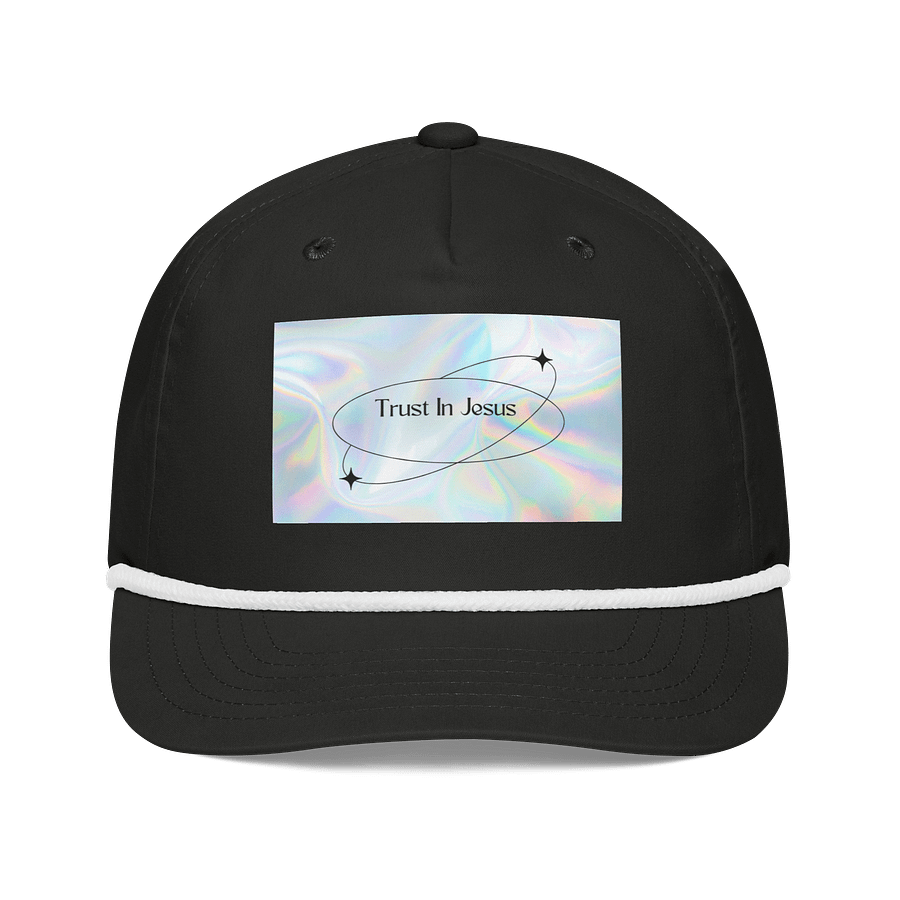 Iridescent Trust In Jesus Golf Cap product image (1)