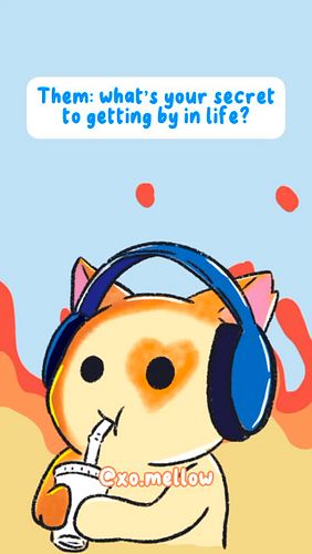 Is this how you’re surviving too? 🤣

🔈: Aubrey Plaza

#Xomellow #artofmatsu #kawaiicat #catillustration #catinfluencer #procr...