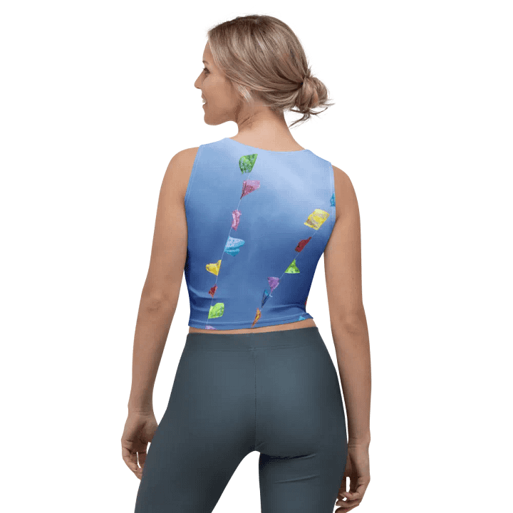 Papel Picado Crop Top Tank product image (2)