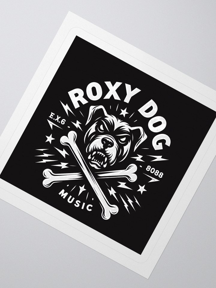 Roxy Dog Music Sticker product image (5)