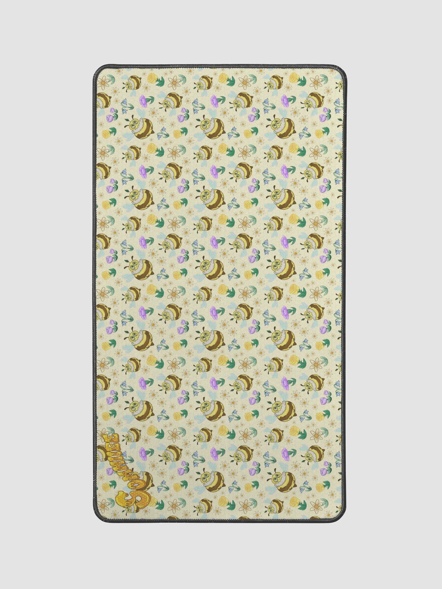 12"x22" Honeybee Desk Mat product image (1)