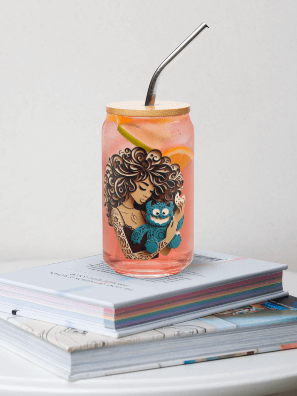 Blue Monster Mom Fantasy Glass Set product image (1)