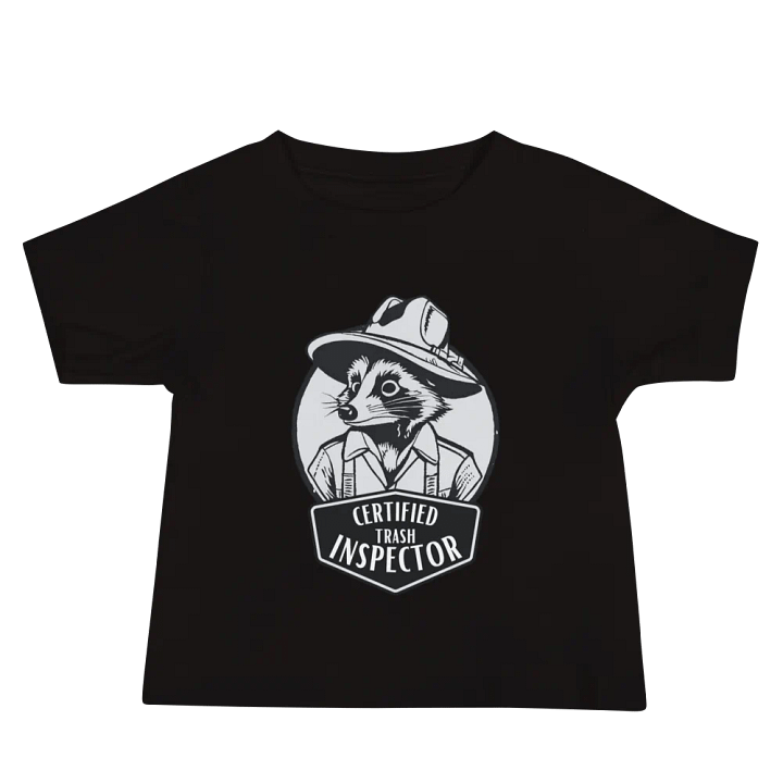 Certified Trash Inspector Baby Tee product image (5)