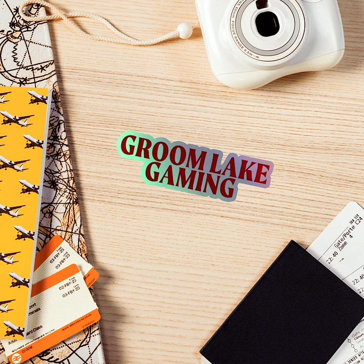 Groom Lake Gaming Holographic Sticker product image (1)