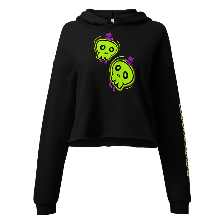 Skulls Crop Hoodie product image (1)