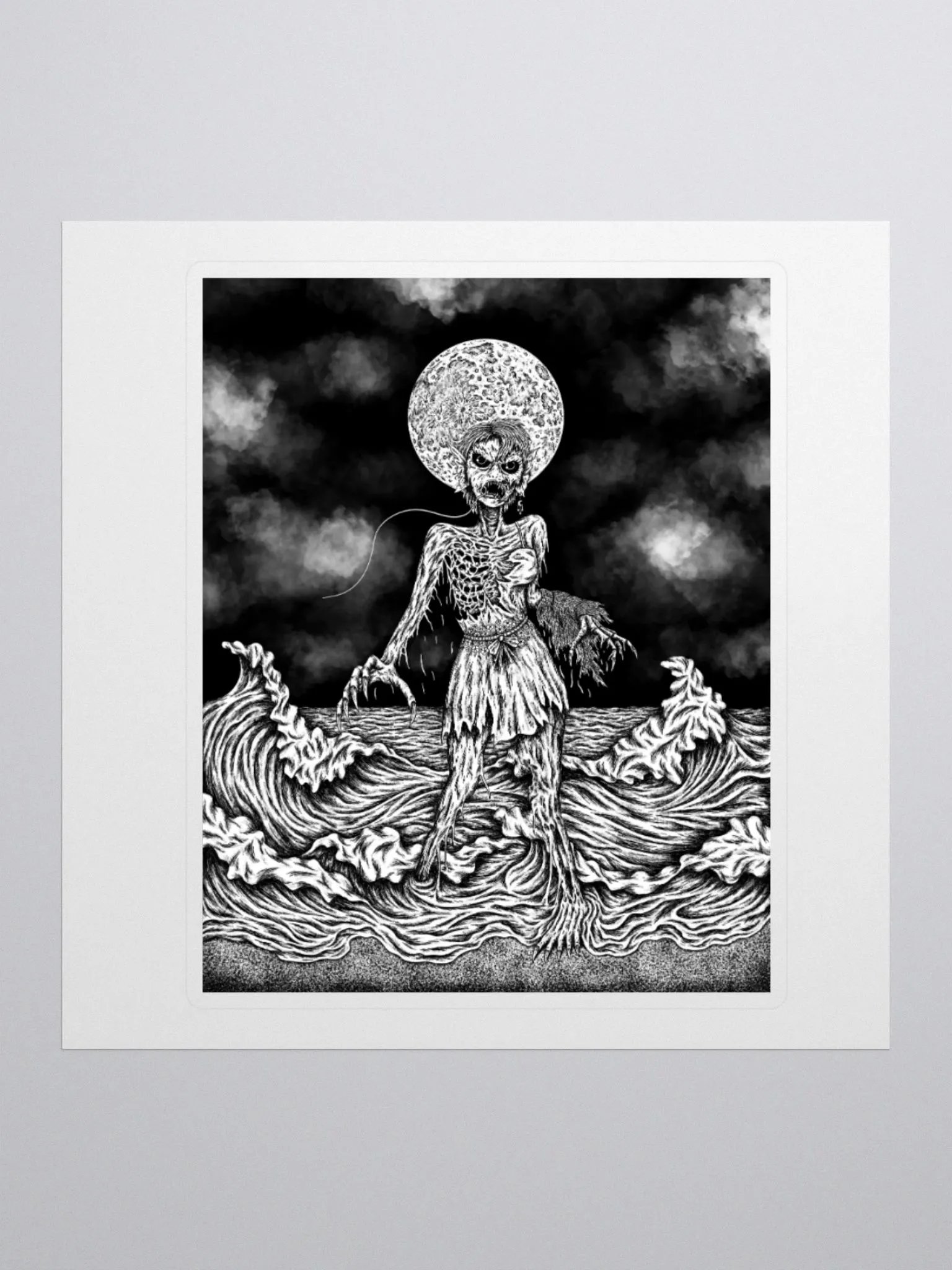 Blood and Sea Foam Kiss-Cut Stickers *LIMITED TIME! product image (1)