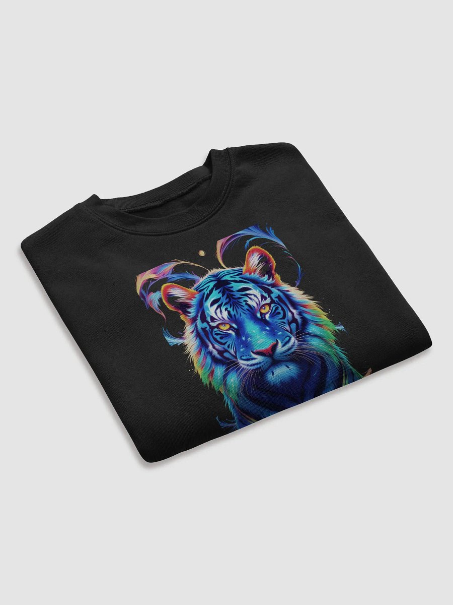 Vivid Tiger Spirit Crop Sweatshirt Bella+Canvas (Women's) product image (19)