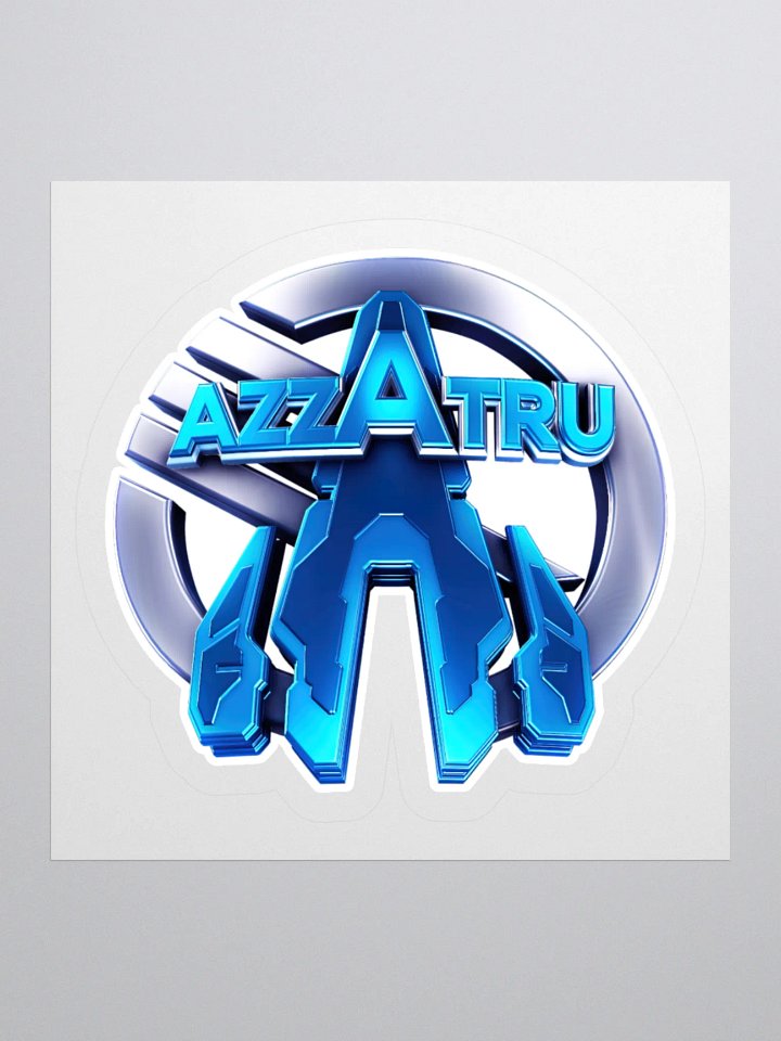 AZZATRU Logo Sticker product image (1)